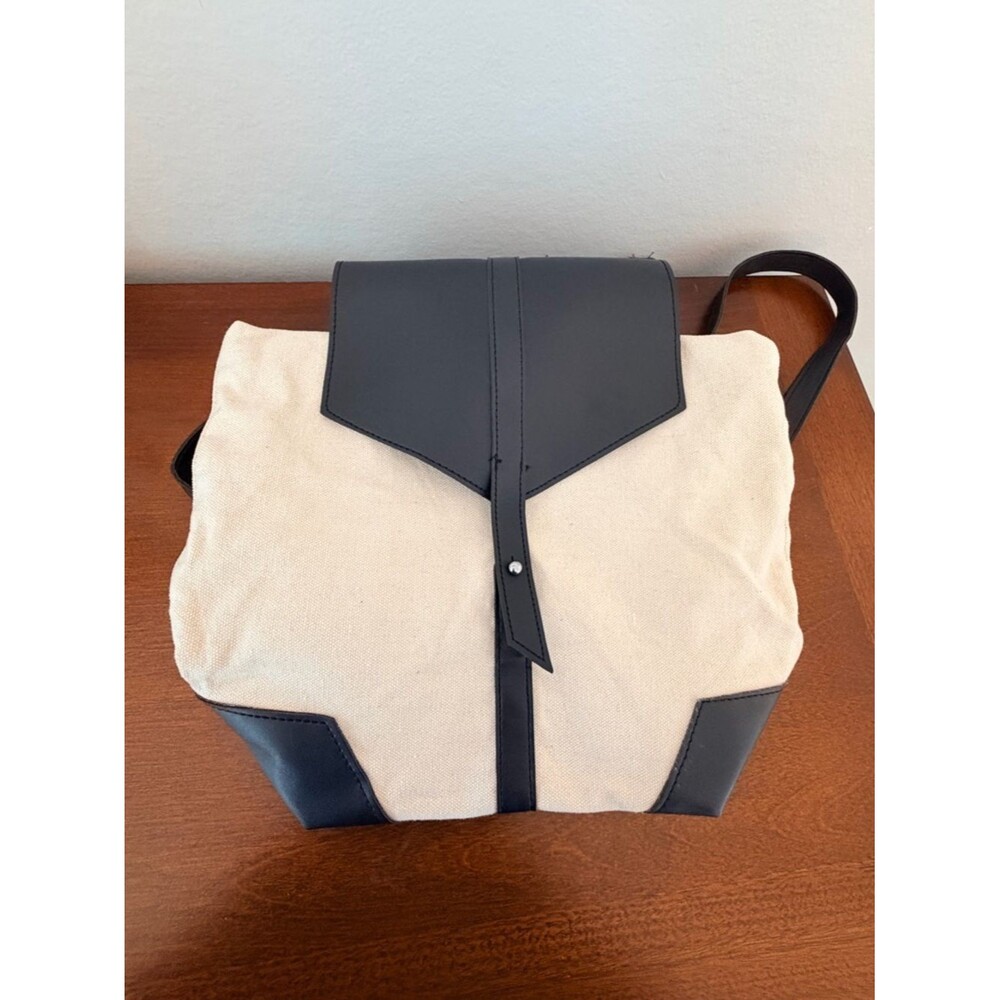 Deux Lux Canvas & Faux Leather Backpack